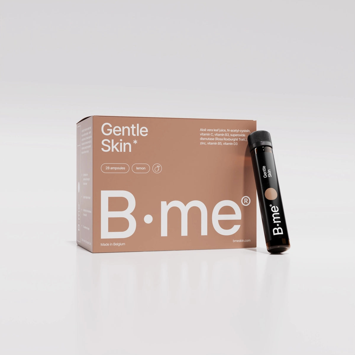 B·me Gentle Skin shots: doos met drinkshots die een droge, gevoelige huid ondersteunen