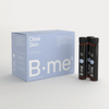 B.me Clear Skin is a natural acne supplement that supports a clear complexion, hormonal balance, and normal sebum production — without sugars or sweeteners.