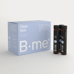 B.me Clear Skin is a natural acne supplement that supports a clear complexion, hormonal balance, and normal sebum production — without sugars or sweeteners.
