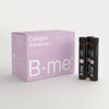 B.me Collagen Advance+ is a high-dose collagen shot with 10g peptides, hyaluronic acid, zinc, and vitamin C — formulated to support hydration, elasticity, and skin rejuvenation from within.